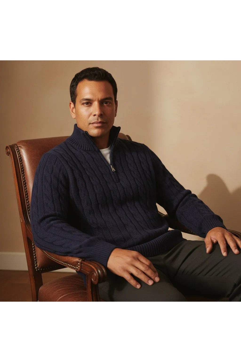 Cardigan Laine Homme