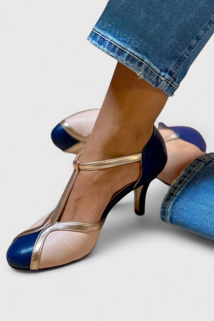 TAZARIAH™ ESCARPINS TEINTE CARAMEL — Maison Dorée