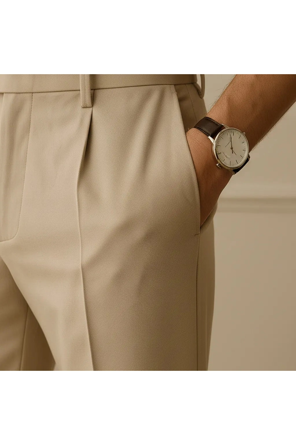 Old Money Pantalon Beige