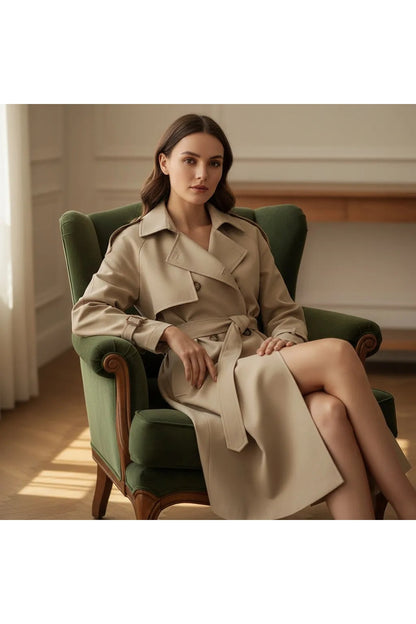 Trench Coat Old Money