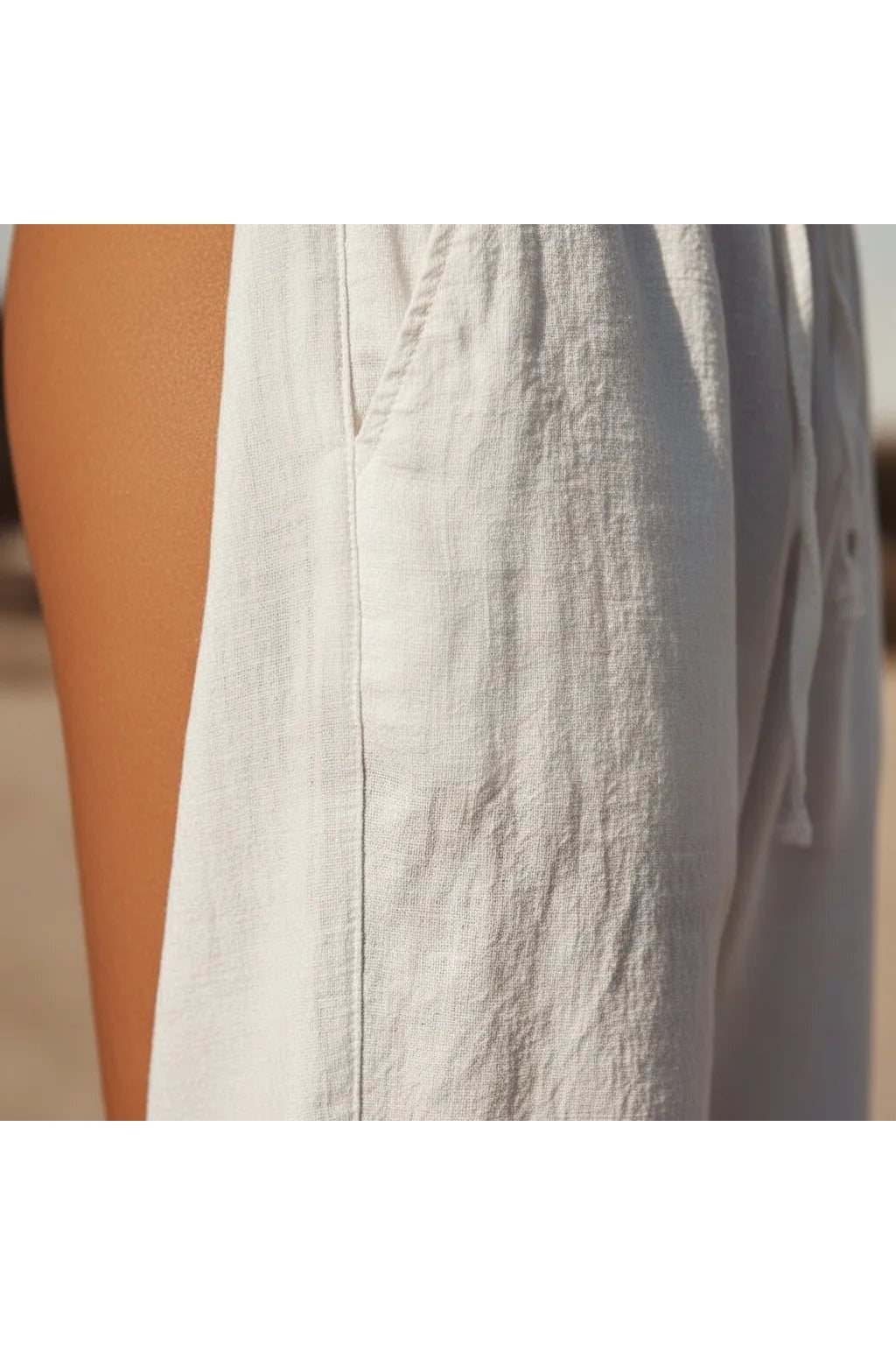 Pantalon en Lin