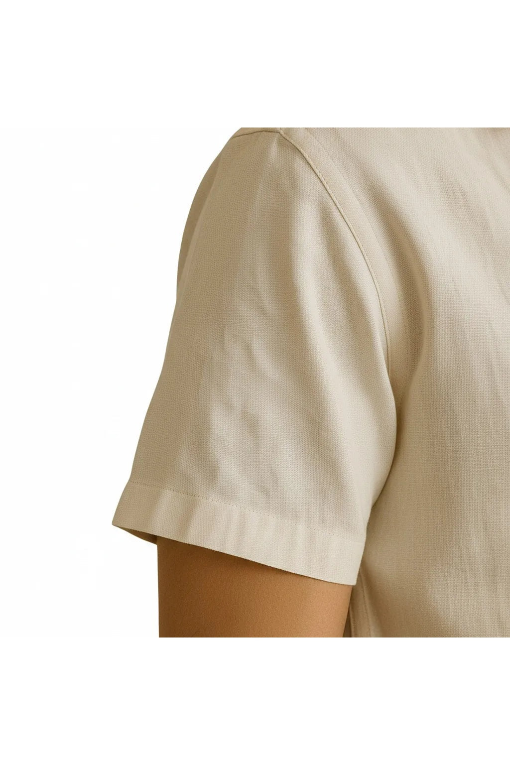 Ensemble Chemise Short en Lin Homme