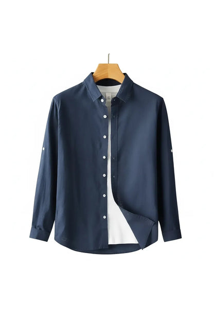 Chemise en Lin Homme Manche Longue