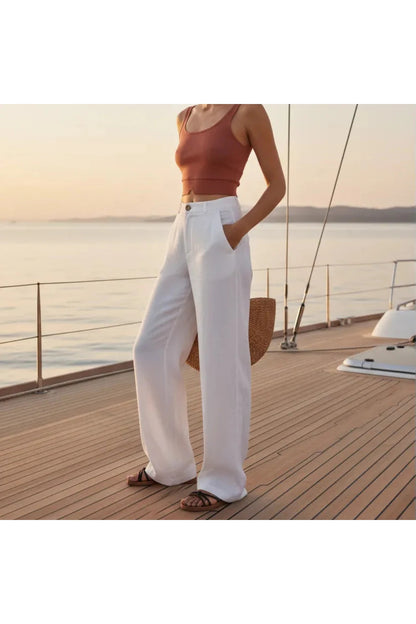 Pantalon Blanc Old Money