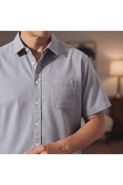 Chemise en Lin Homme Manche Courte