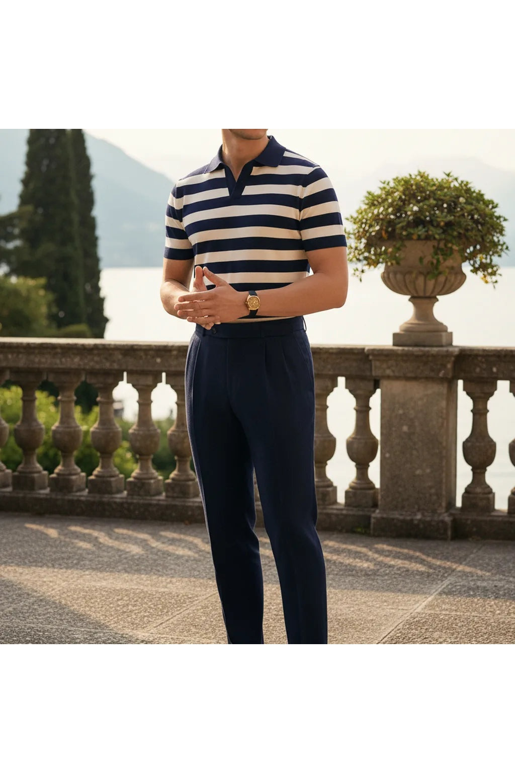 Polo Homme Rayures