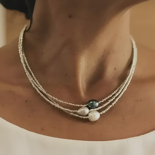 AURINE™ COLLIER DE PERLES
