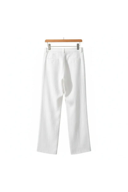 Pantalon Blanc Old Money
