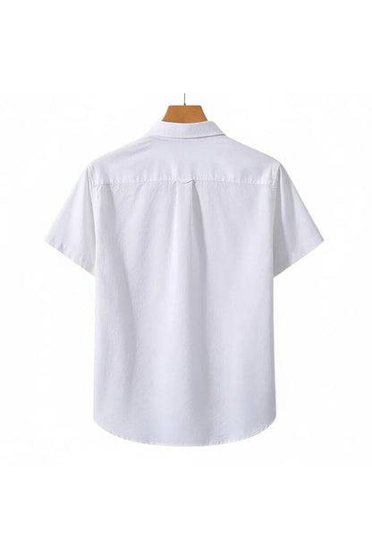 Chemise en Lin Homme Manche Courte