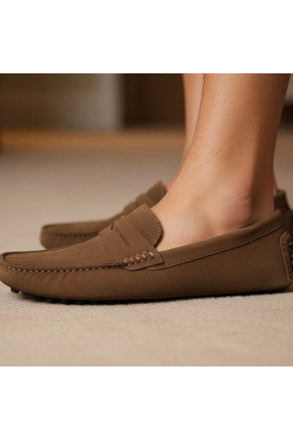 Mocassin en Daim Homme