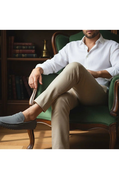 Mocassin en Daim Homme