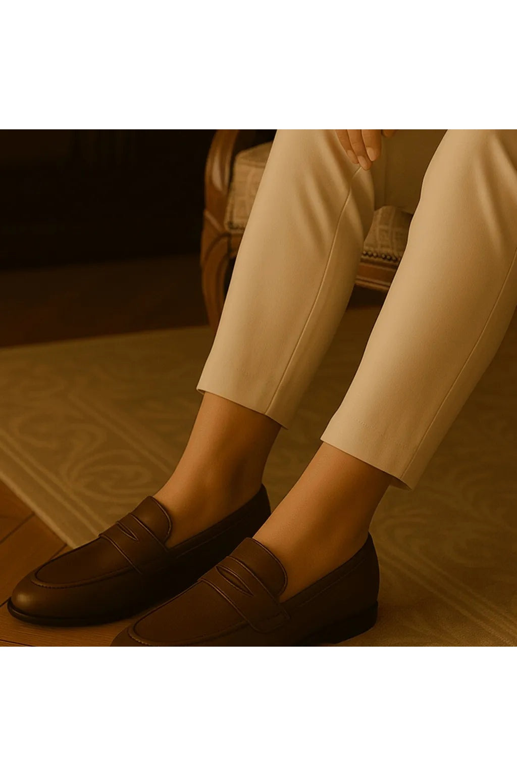 Chaussure Old Money Femme