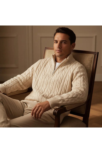 Cardigan Laine Homme