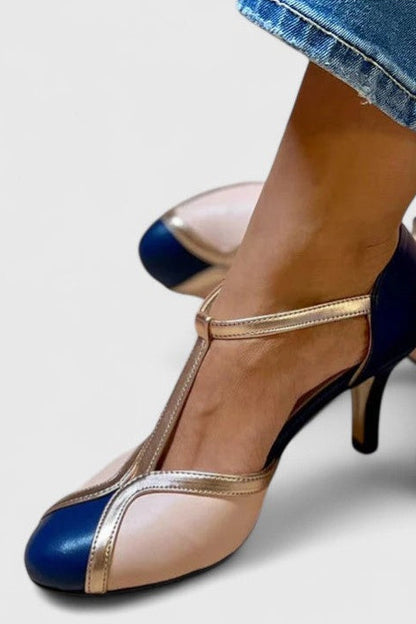 TAZARIAH™ ESCARPINS TEINTE CARAMEL — Maison Dorée