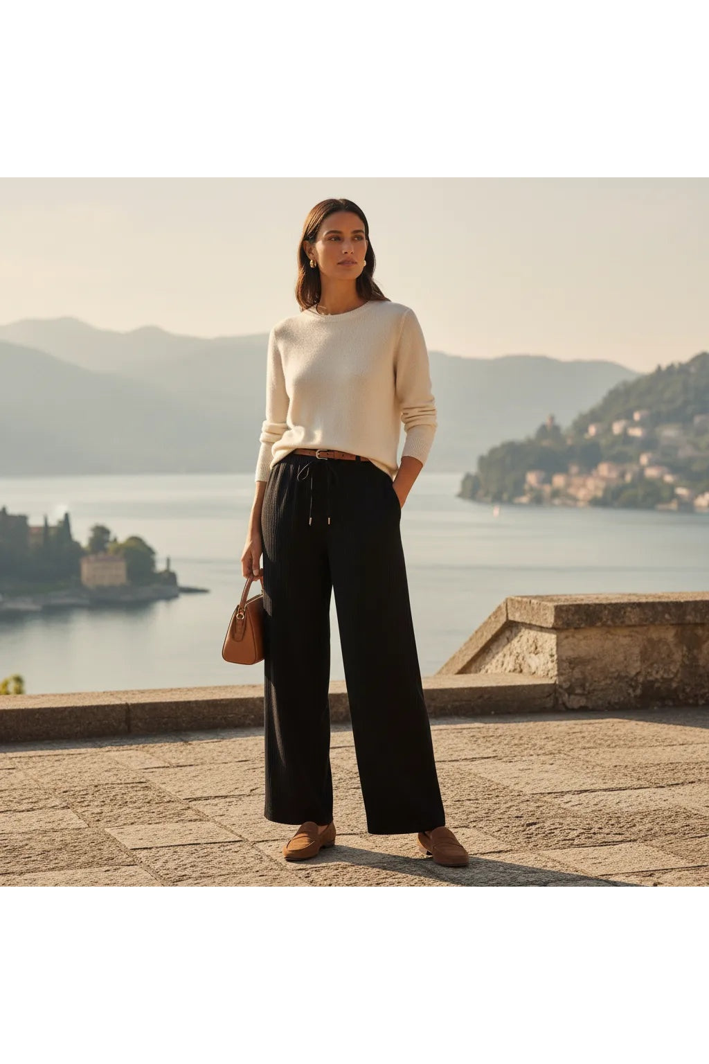 Pantalon en Lin