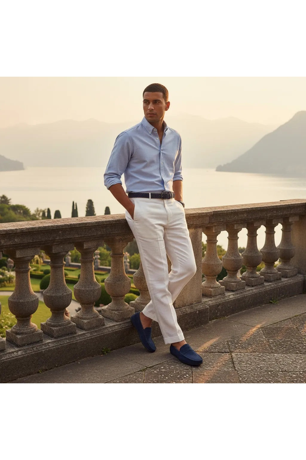 Mocassin en Daim Homme