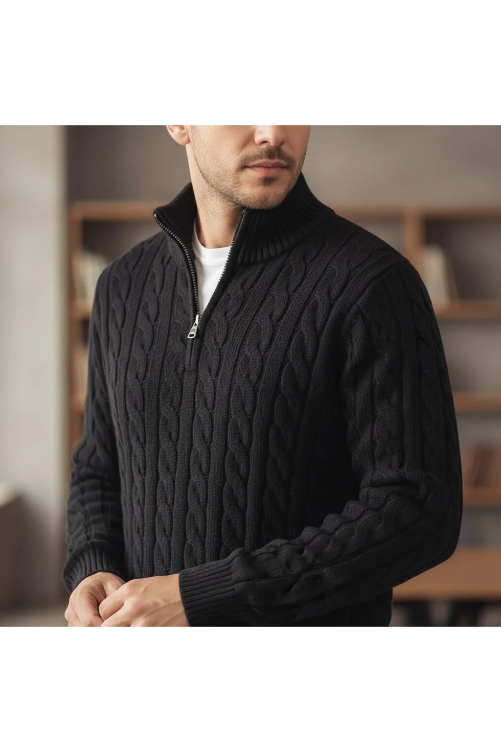 Cardigan Laine Homme