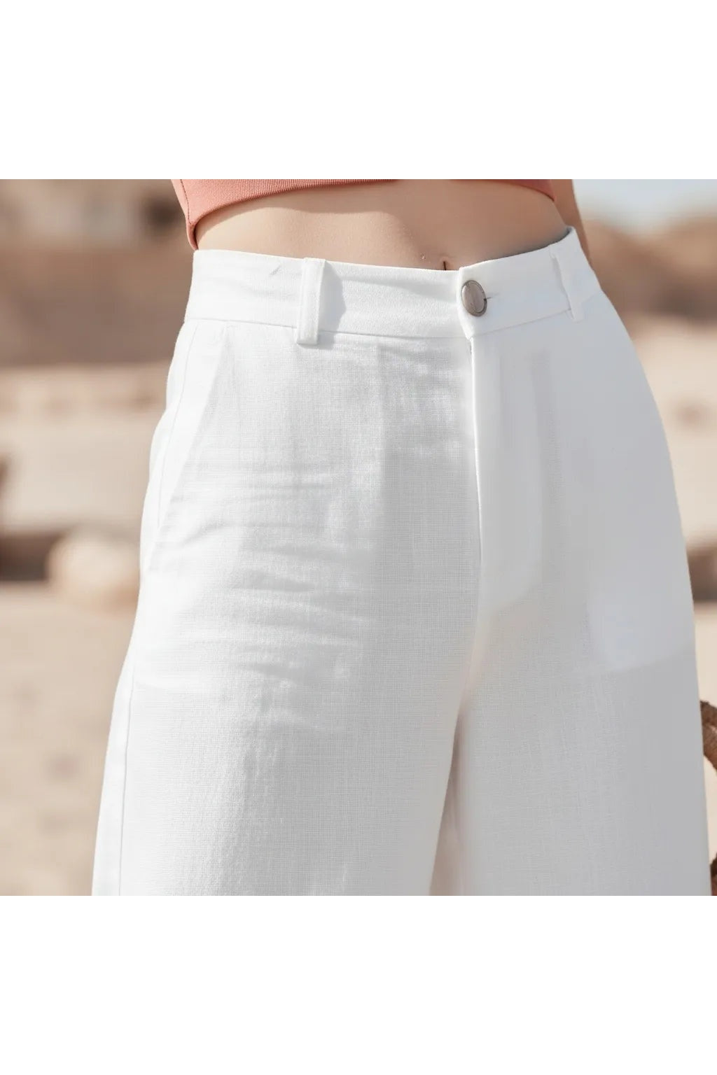 Pantalon Blanc Old Money