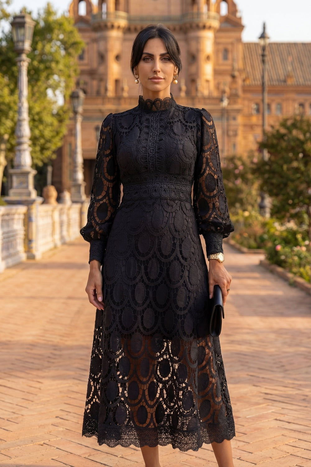 CAPRICORNO - ROBE EN DENTELLE