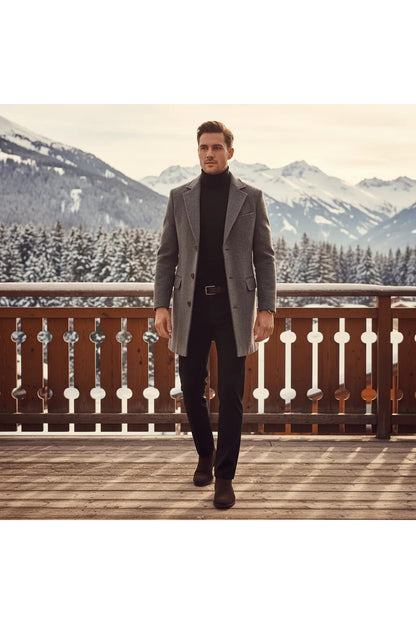 Manteau Old Money Homme