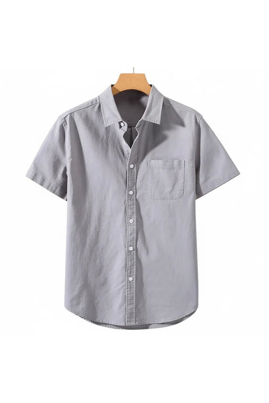 Chemise en Lin Homme Manche Courte