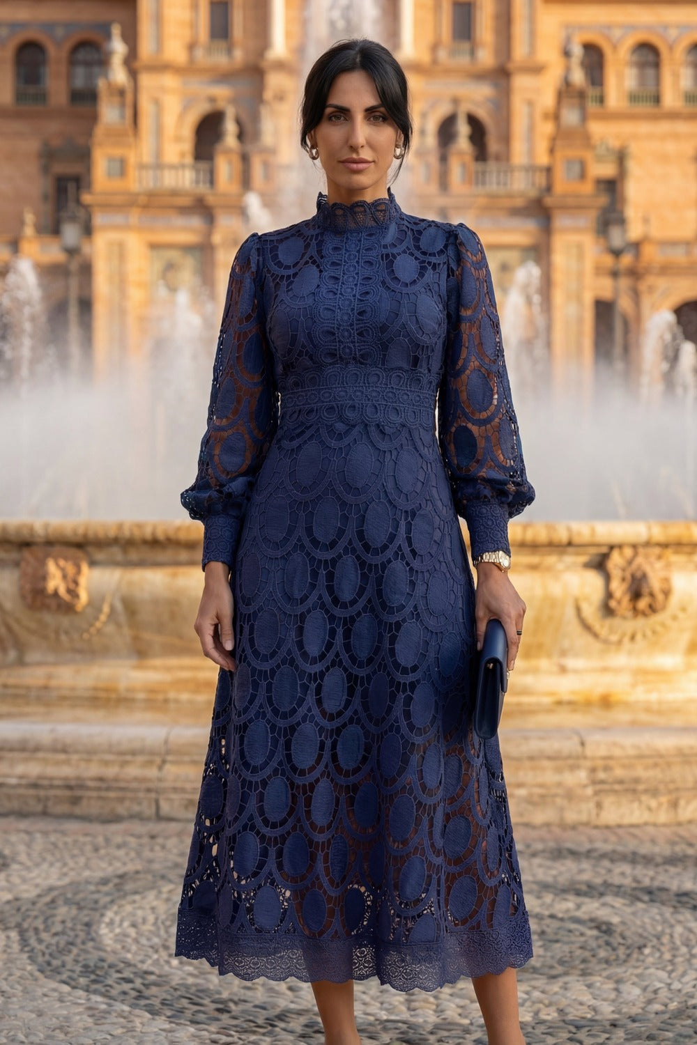 CAPRICORNO - ROBE EN DENTELLE