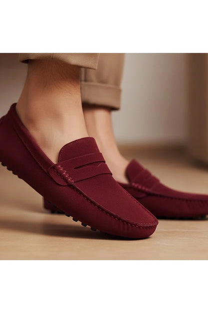 Mocassin en Daim Homme