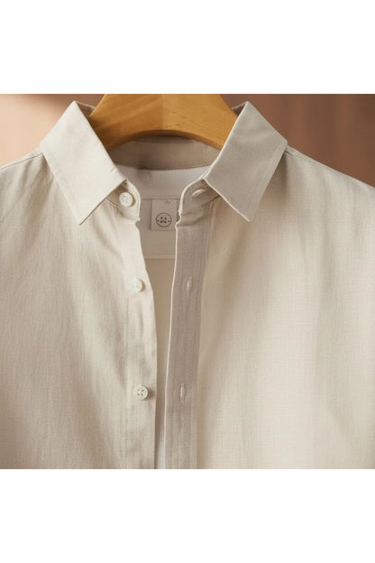 Chemise en Lin Homme Manche Longue