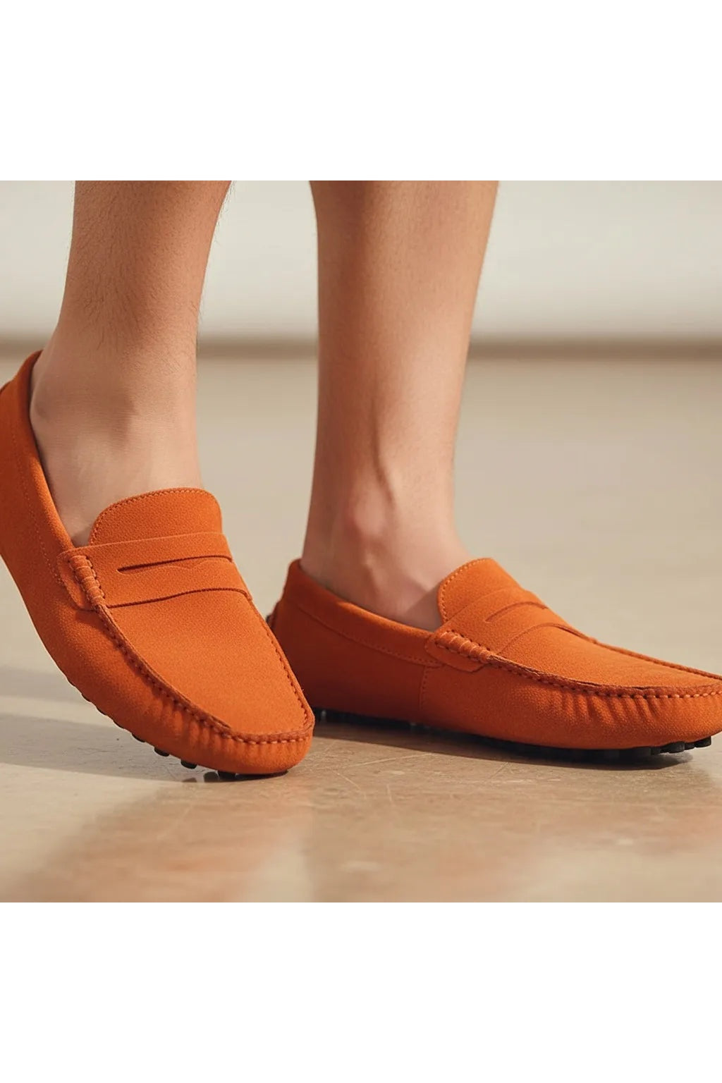 Mocassin en Daim Homme