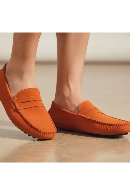 Mocassin en Daim Homme