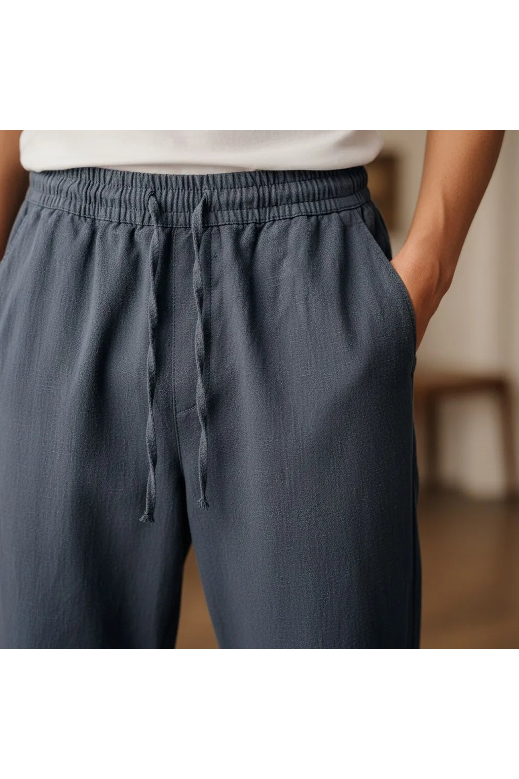 Pantalon en Lin