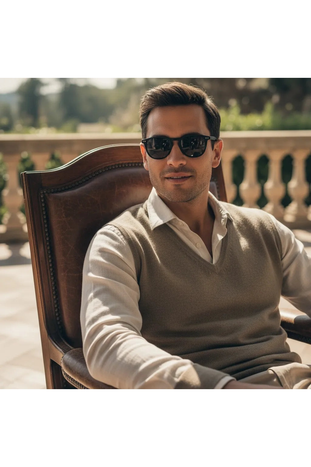 Lunette De Soleil Old Money Homme