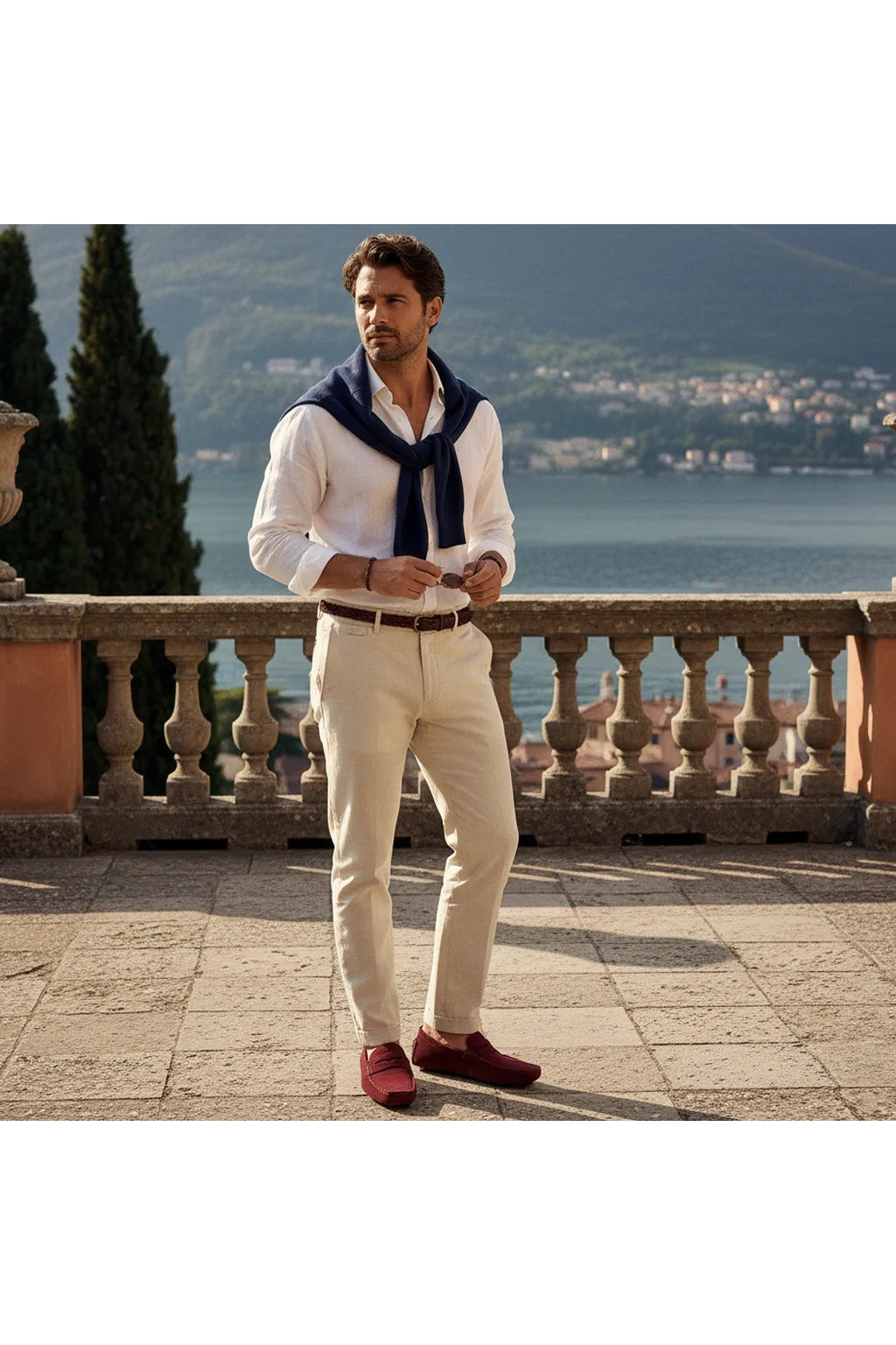 Mocassin en Daim Homme