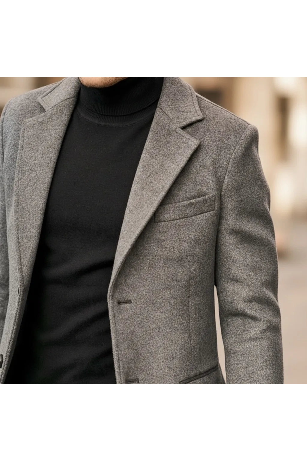 Manteau Old Money Homme