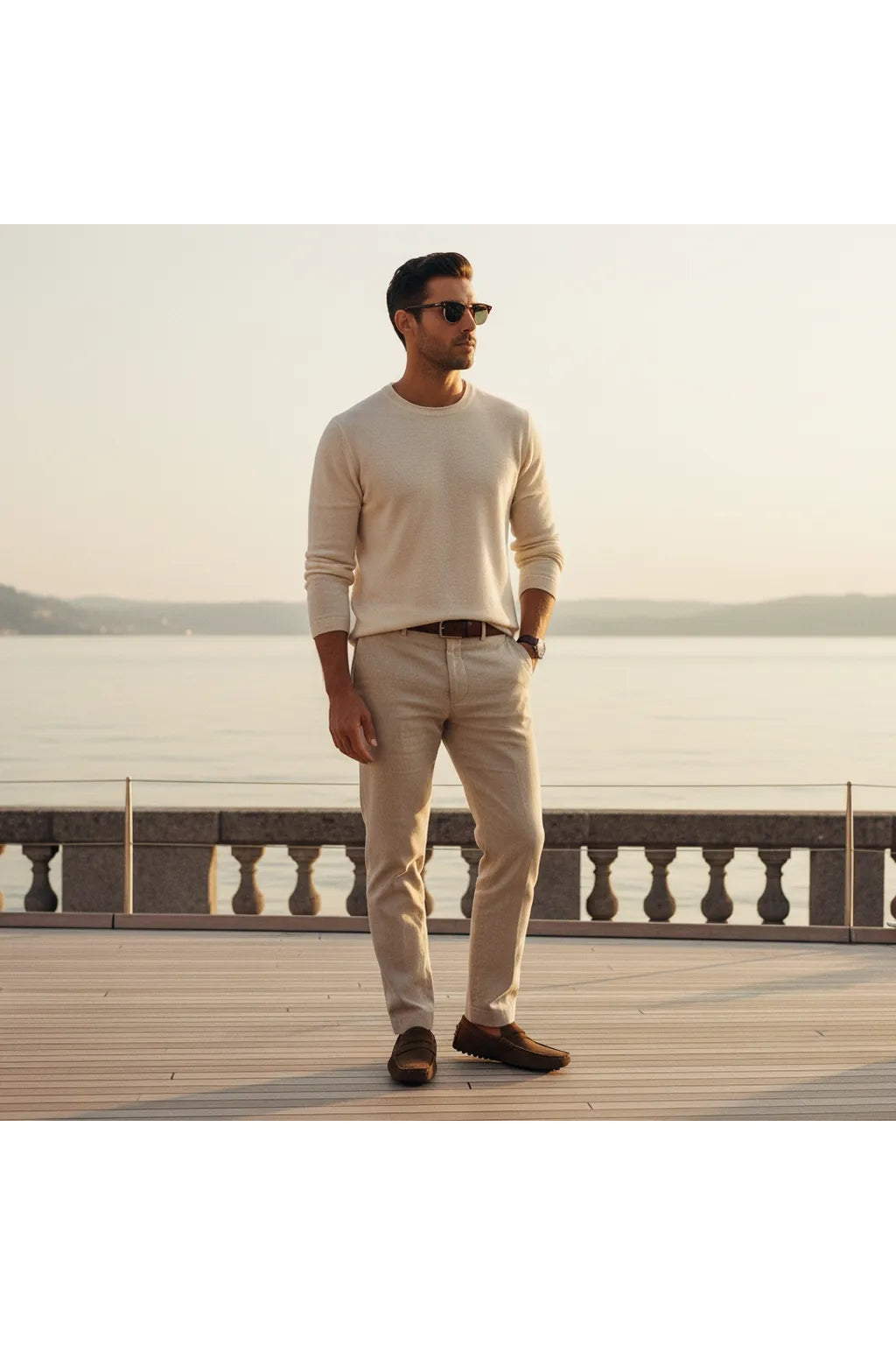 Mocassin en Daim Homme