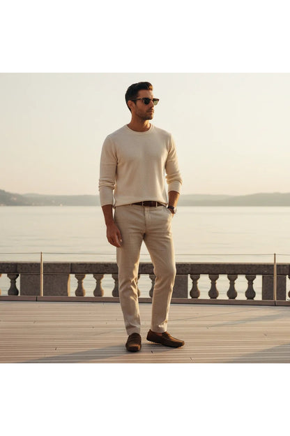 Mocassin en Daim Homme