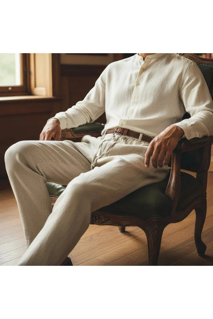 Pantalon en Lin
